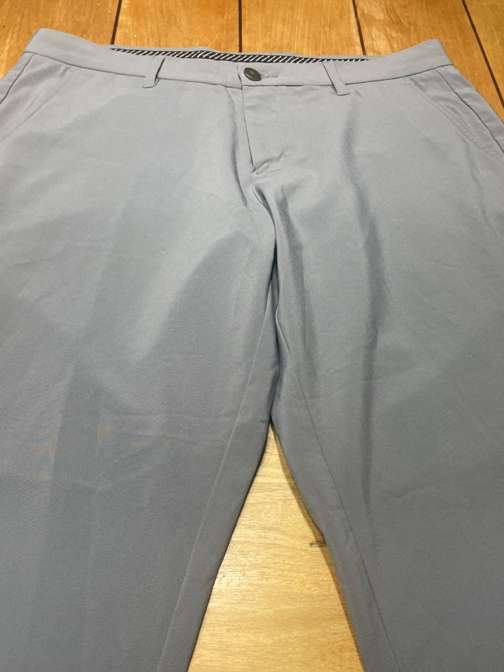 Primo Golf Jogger 32x29 Light Gray Performance Ankle Zip Tapered Pants EUC!!